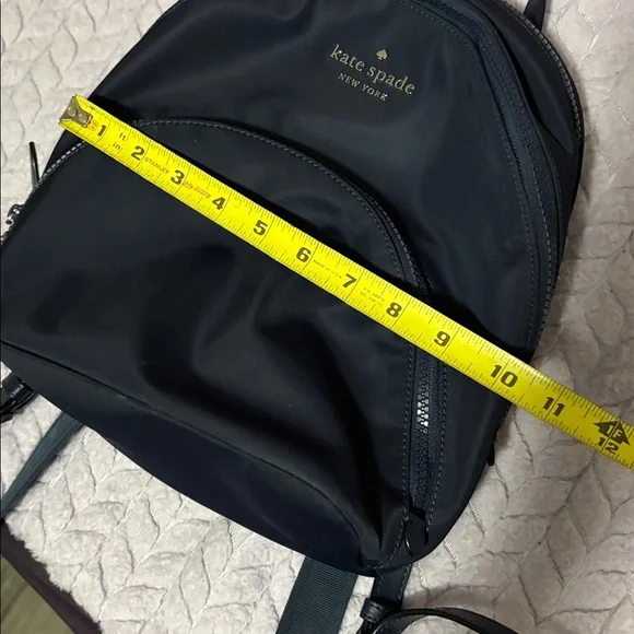 kate spade Blue Nylon Quilted Backpack Durable and Stylish